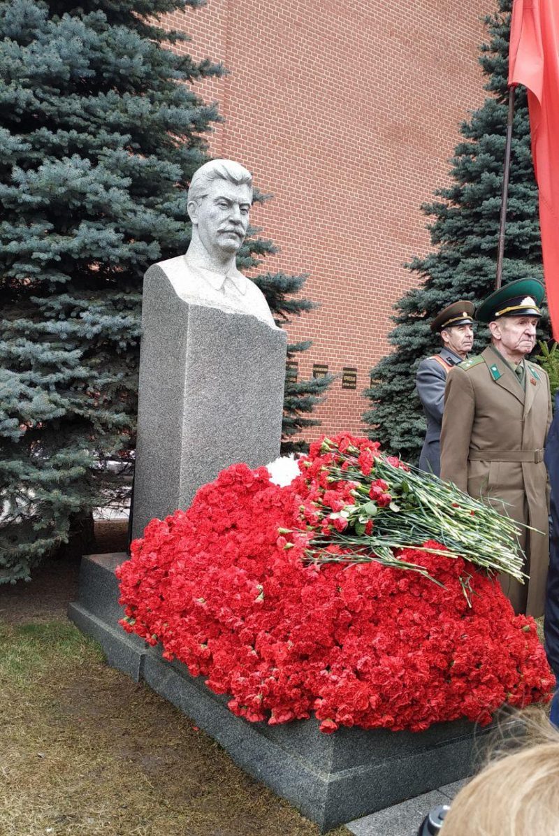 Сталин в мавзолее